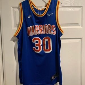 Nike Stephen Curry Warriors Jersey Size Large